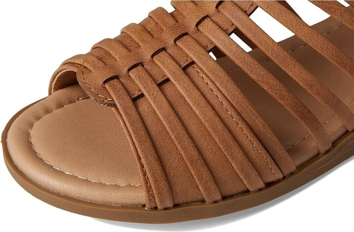 Journee Collection DELILAH Women's Wedge Shoes Brown : 7 W, Faux Leather - Image 7