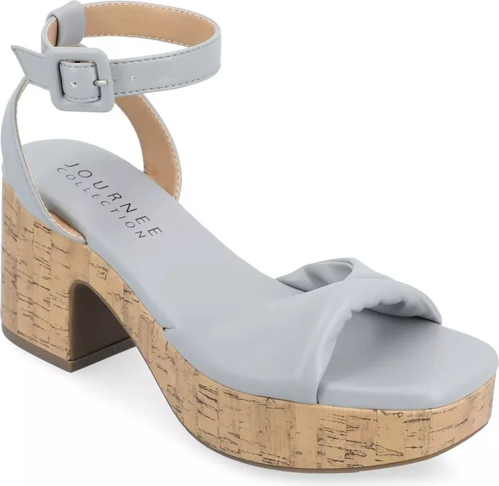 Journee Collection Eianna Platform Sandal