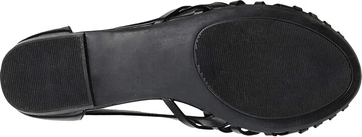 Journee Collection Ekko Flat Women's Shoes Black : 9.5 M, Faux Leather - Image 3