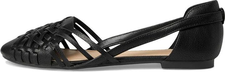 Journee Collection Ekko Women's Sandals Black : 11 W, Faux Leather - Image 6