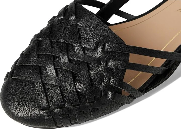 Journee Collection Ekko Women's Sandals Black : 11 W, Faux Leather - Image 7
