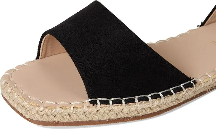 Journee Collection Emelie Women's Wedge Shoes Black : 9 W, Suede - Image 2