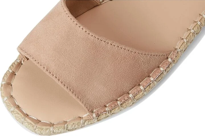 Journee Collection Emelie Women's Wedge Shoes Tan : 8 W, Suede - Image 2