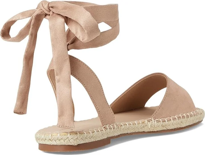Journee Collection Emelie Women's Wedge Shoes Tan : 8 W, Suede - Image 4