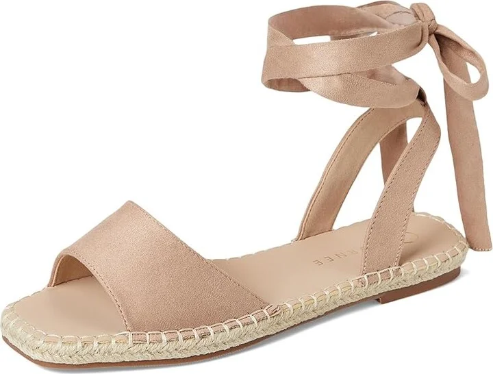 Journee Collection Emelie Women's Wedge Shoes Tan : 8 W, Suede - Image 5