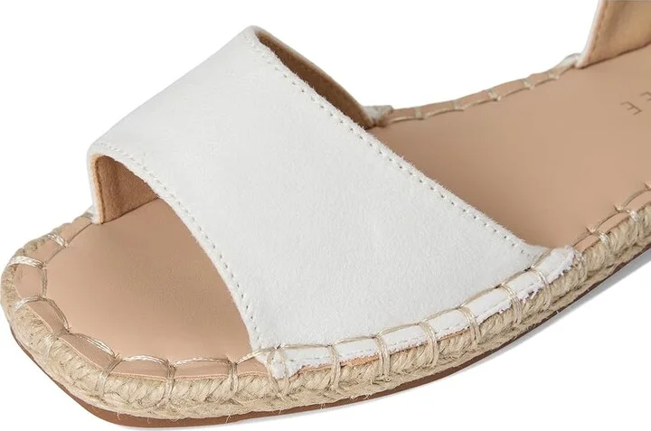 Journee Collection Emelie Women's Wedge Shoes White : 9.5 W, Suede - Image 2