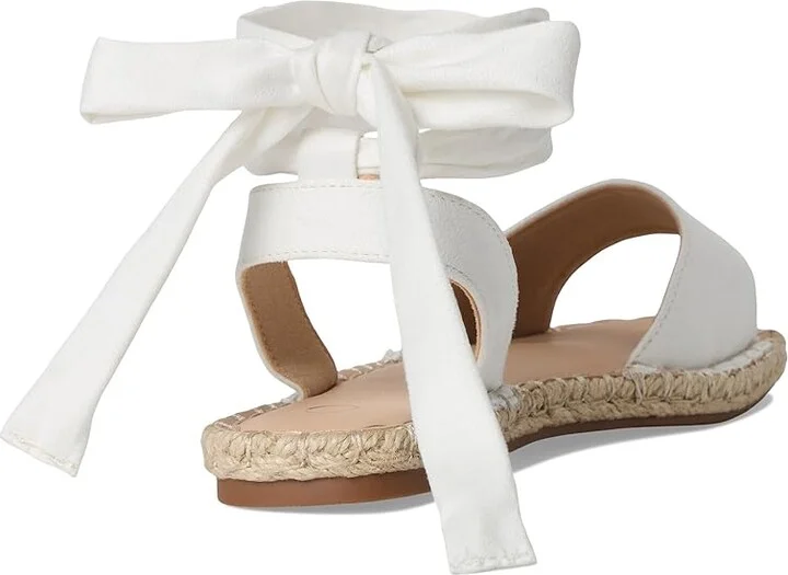 Journee Collection Emelie Women's Wedge Shoes White : 9.5 W, Suede - Image 4