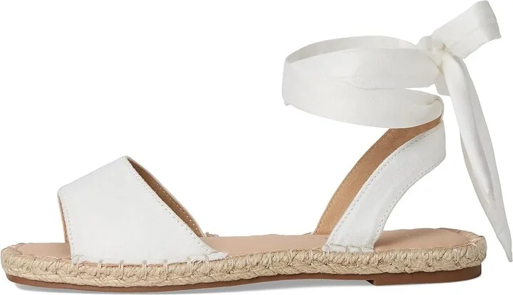 Journee Collection Emelie Women's Wedge Shoes White : 9.5 W, Suede - Image 6