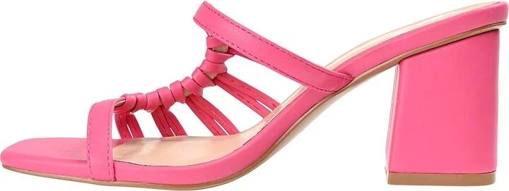 Journee Collection Emory High Women's Heels Pink : 8.5 M, Synthetic - Image 6