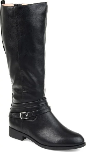 Journee Collection Extra Wide Calf Women's Ivie Boot Black