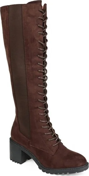 Journee Collection Extra Wide Calf Women's Jenicca Boot Brown