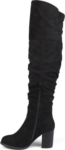 Journee Collection Extra Wide Calf Women's Kaison Boot Black - Image 10