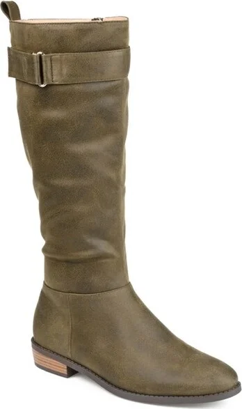 Journee Collection Extra Wide Calf Women's Lelanni Boot Green