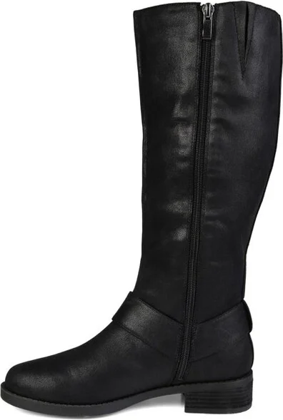 Journee Collection Extra Wide Calf Women's Meg Boot Grey - Image 3