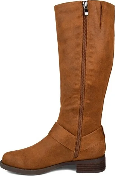 Journee Collection Extra Wide Calf Women's Meg Boot Grey - Image 6