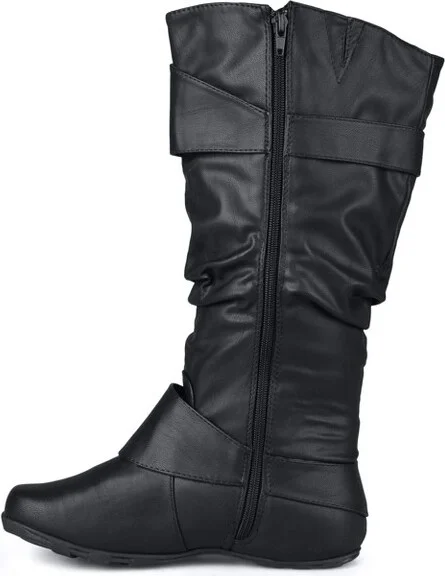 Journee Collection Extra Wide Calf Women's Paris Boot Black - Image 2
