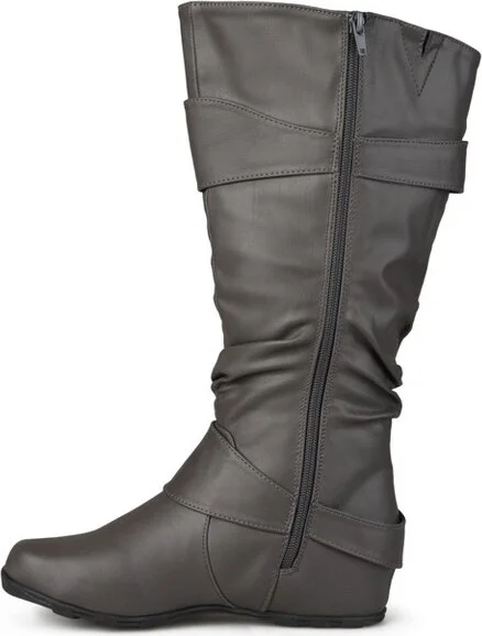 Journee Collection Extra Wide Calf Women's Paris Boot Black - Image 3