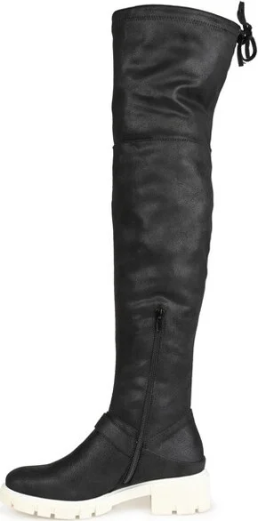 Journee Collection Extra Wide Calf Women's Salisa Boot Grey - Image 10