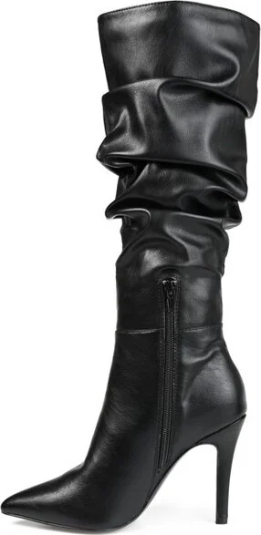 Journee Collection Extra Wide Calf Women's Sarie Boot Black - Image 2