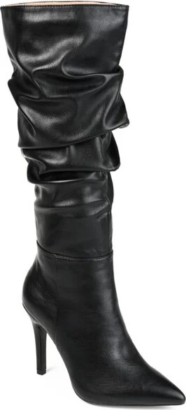 Journee Collection Extra Wide Calf Women's Sarie Boot Black