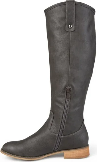 Journee Collection Extra Wide Calf Women's Taven Boot Black - Image 3