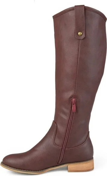 Journee Collection Extra Wide Calf Women's Taven Boot Black - Image 4