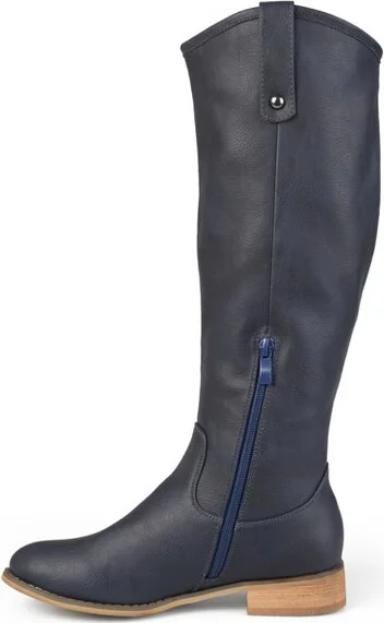 Journee Collection Extra Wide Calf Women's Taven Boot Black - Image 5