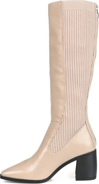 Journee Collection Extra Wide Calf Women's Winny Boot Brown - Image 5