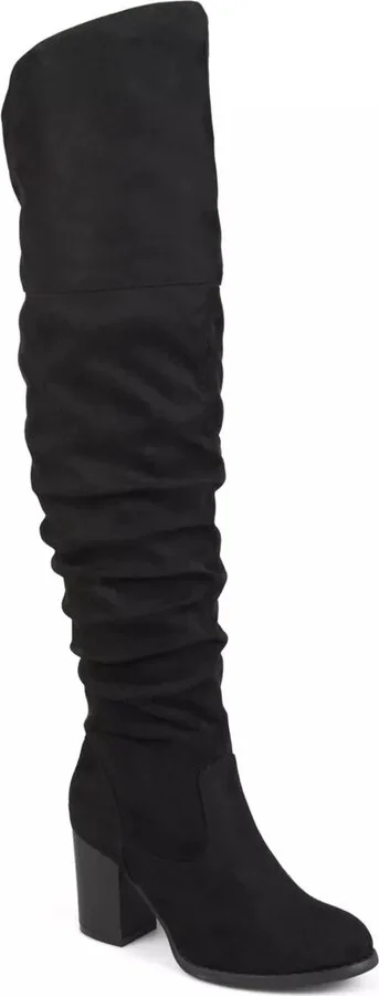 Journee Collection Extra Wide Width Kaison Extra Wide Calf OvertheKnee Boot