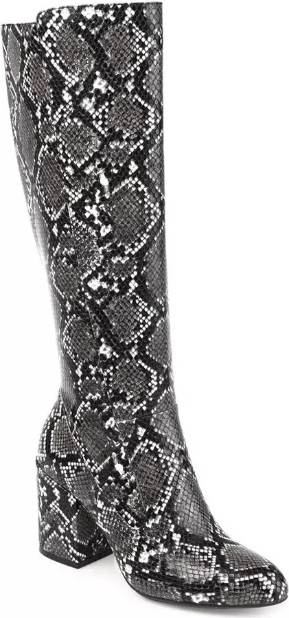 Black/White Snake Print