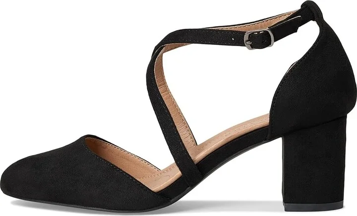 Journee Collection Foster Women's Shoes Black : 6.5 M, Synthetic - Image 6