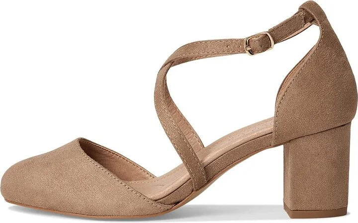 Journee Collection Foster Women's Shoes Taupe : 7.5 M, Synthetic - Image 6