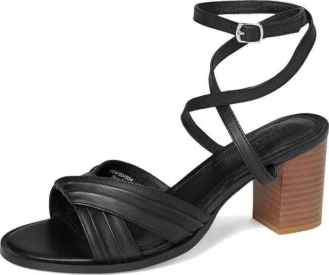 Journee Collection Freeda Women's Dress Sandals Black : 6 M, Synthetic - Image 5