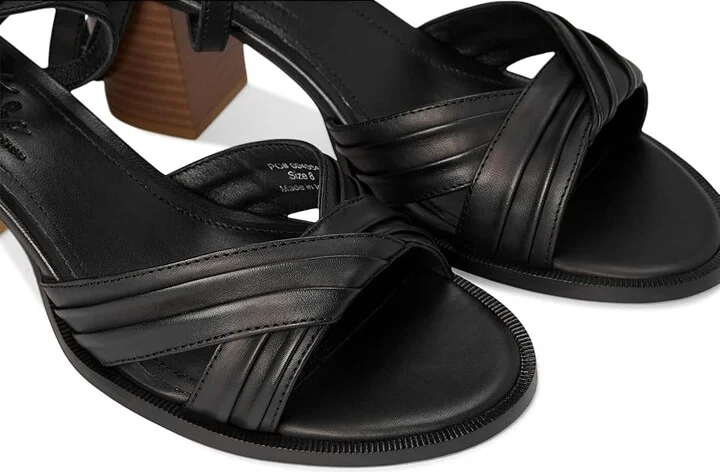Journee Collection Freeda Women's Dress Sandals Black : 6 M, Synthetic - Image 7