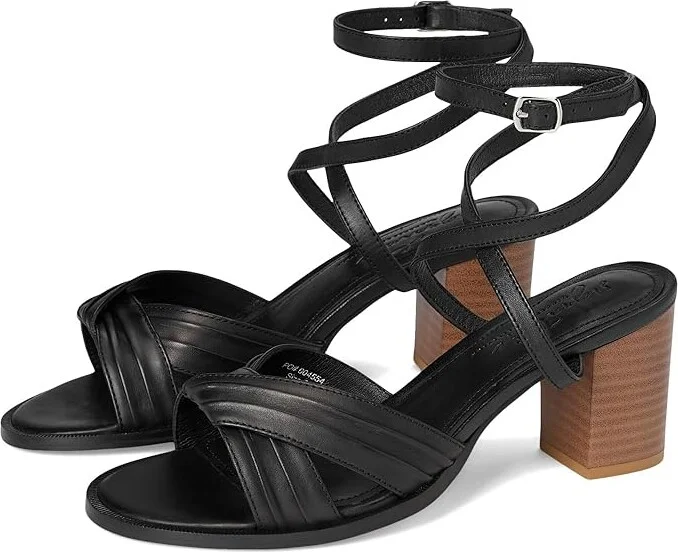 Journee Collection Freeda Women's Dress Sandals Black : 6 M, Synthetic