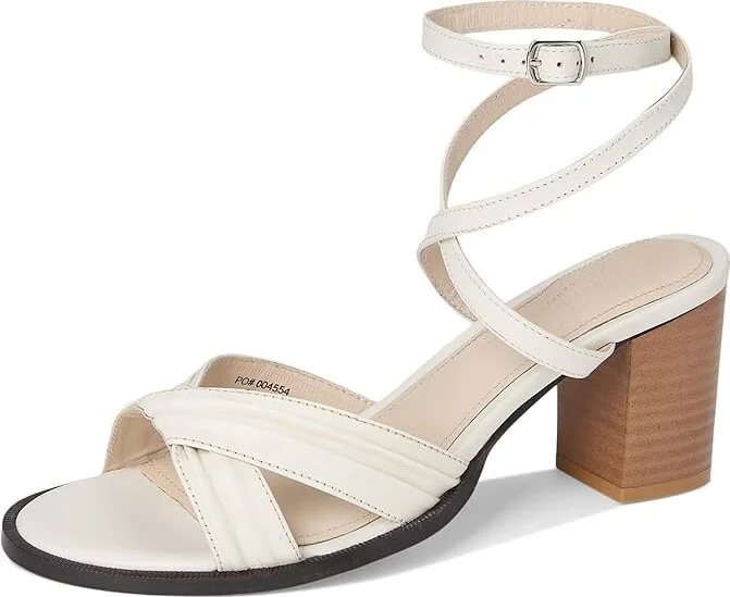 Journee Collection Freeda Women's Dress Sandals Ivory : 6 M, Synthetic - Image 5