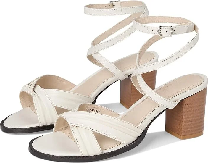 Journee Collection Freeda Women's Dress Sandals Ivory : 6 M, Synthetic