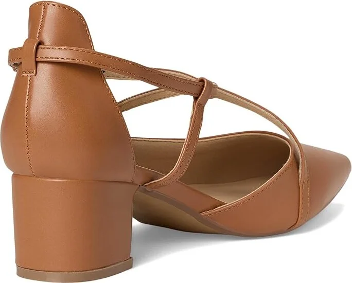 Journee Collection Galvinn Women's Shoes Cognac : 9 M, Faux Leather - Image 4