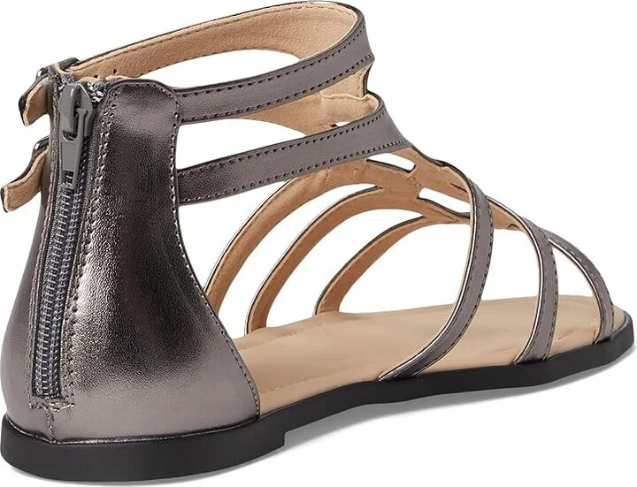 Journee Collection Genneva Women's Sandals Pewter : 11 M, Synthetic - Image 4