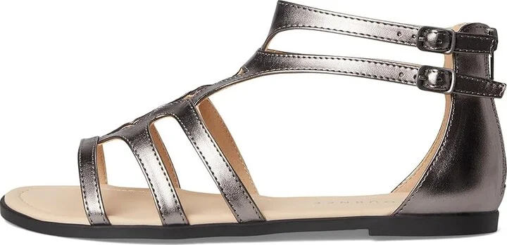 Journee Collection Genneva Women's Sandals Pewter : 11 M, Synthetic - Image 6
