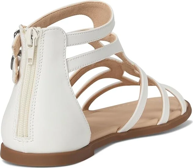 Journee Collection Genneva Women's Sandals White : 7.5 M, Synthetic - Image 4