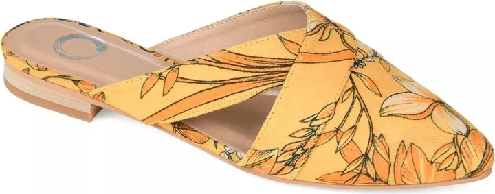 Mustard Yellow Floral Print