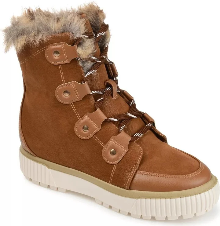 Journee Collection Glacier Platform Bootie