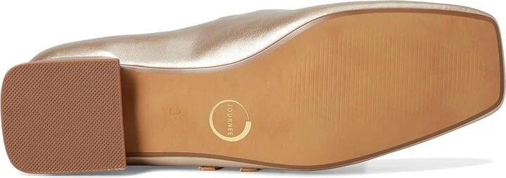Journee Collection Gredah Women's Flat Shoes Champagne : 7.5 M, Synthetic - Image 3