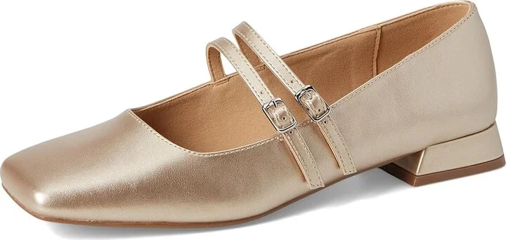 Journee Collection Gredah Women's Flat Shoes Champagne : 7.5 M, Synthetic - Image 5