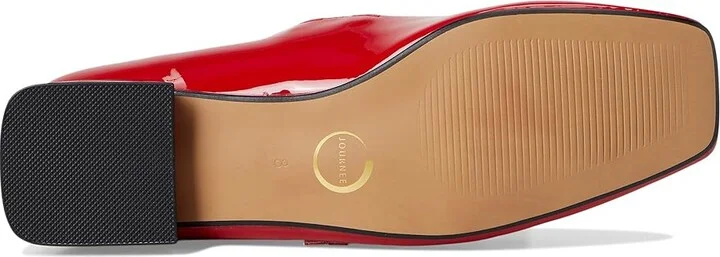 Journee Collection Gredah Women's Flat Shoes Patent/Red : 6.5 M, Synthetic - Image 3