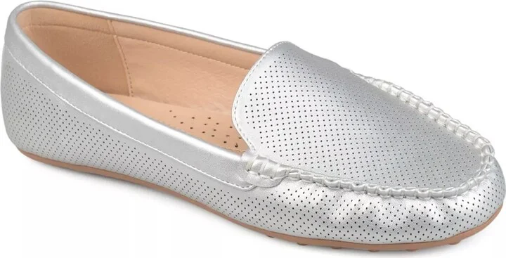 Silver Metallic Faux Leather