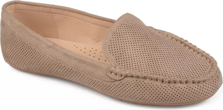 Taupe Faux Suede