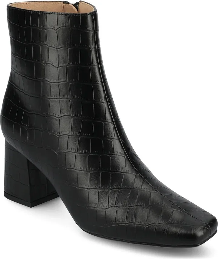Black Croc Print