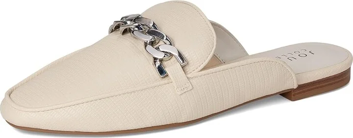 Journee Collection Hazina Women's Flat Shoes Ivory : 11 M, Faux Leather - Image 5